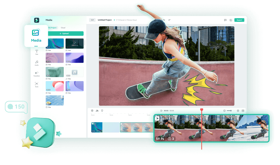 Wondershare filmora workspace